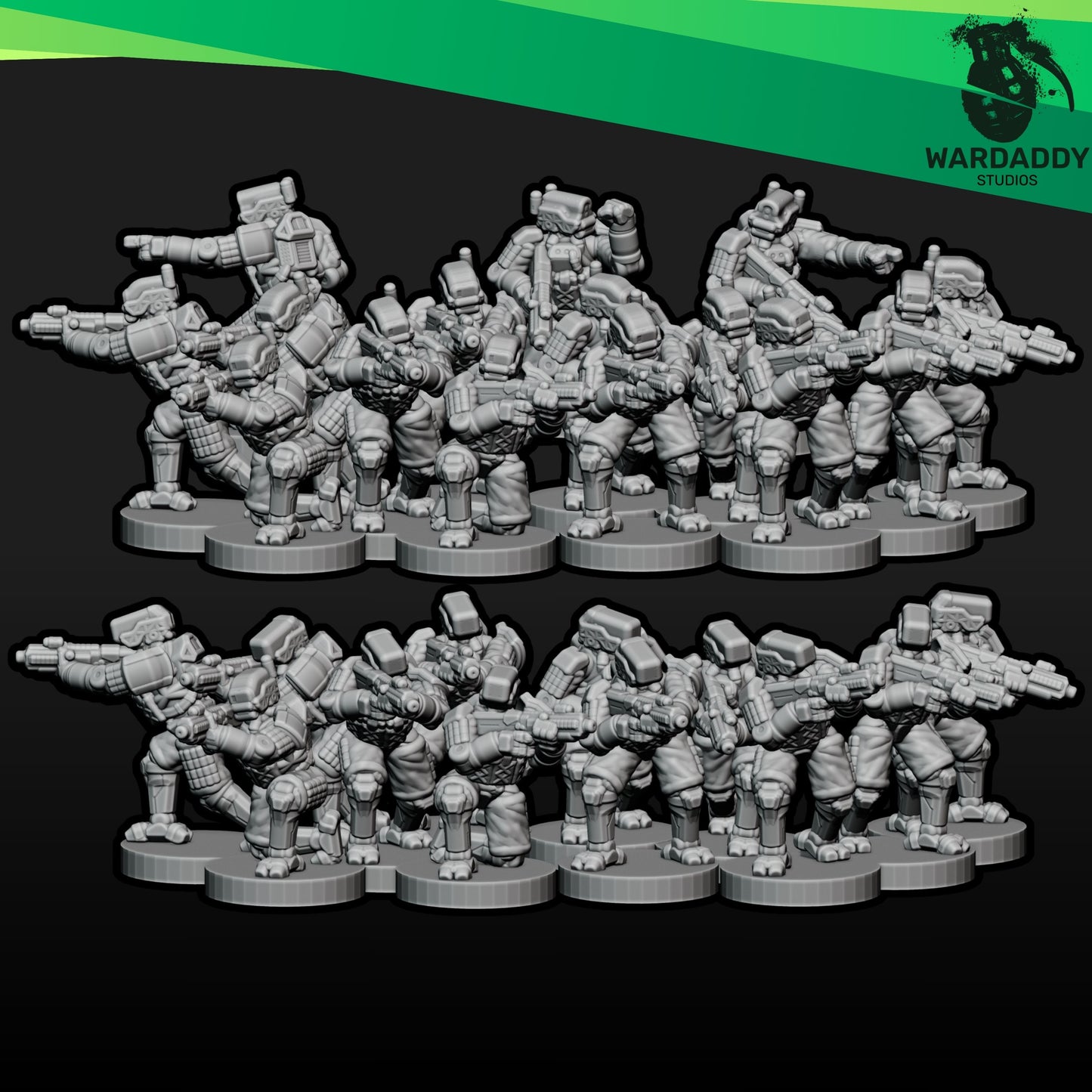 Combat Bots (+10mm scale)