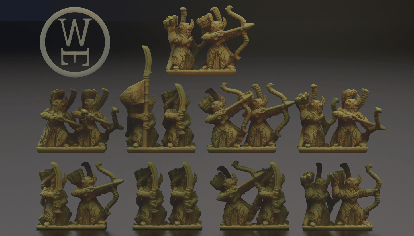 Lothrolas Galahad Guards 10mm (Warmaster scale)