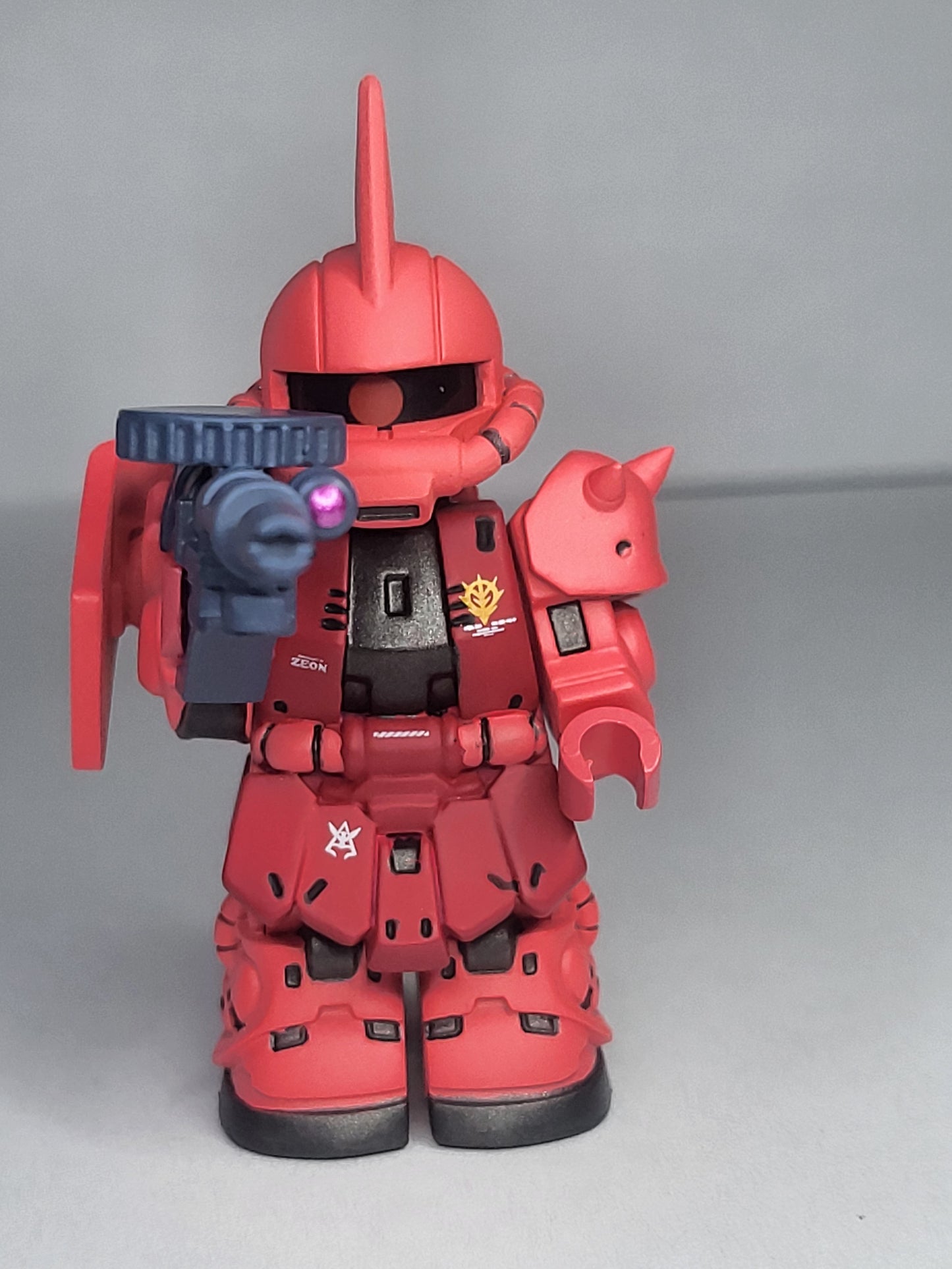 Lego custom Char Aznable's Red Comet Zaku II minifigure *IN-HAND*