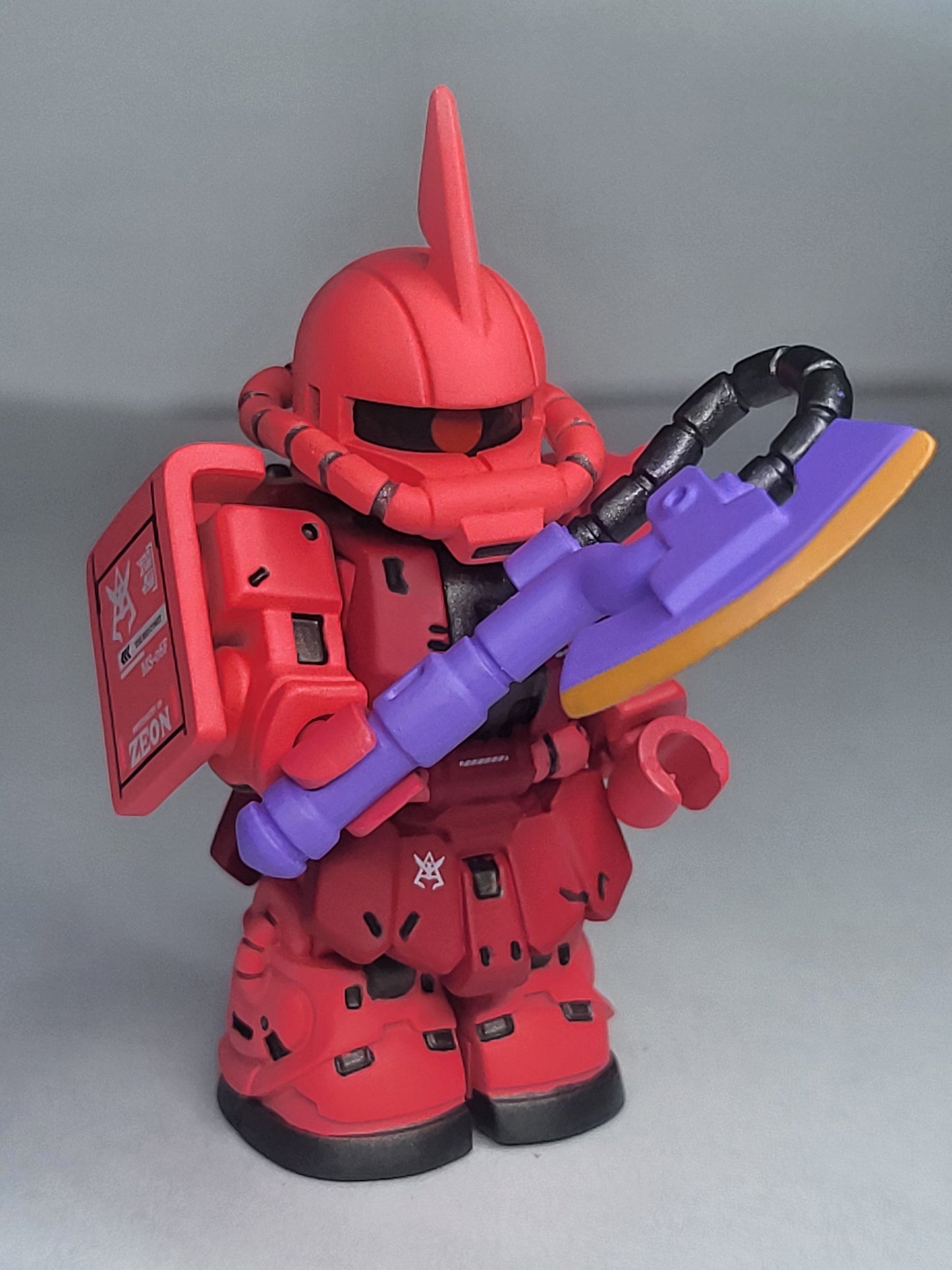 Lego custom Char Aznable's Red Comet Zaku II minifigure *IN-HAND*