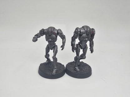 Painted B2 battle droids for Star Wars Legion