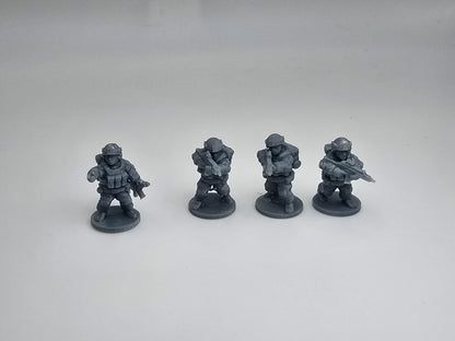 German Infantry Squad (+15mm scale)