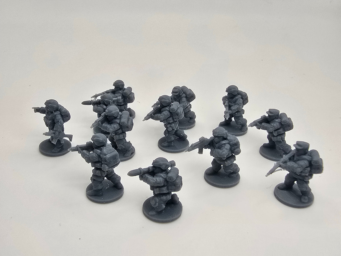 German Infantry Squad (+15mm scale)