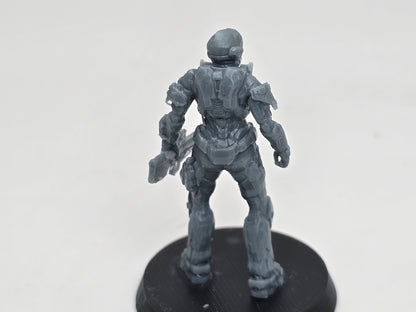 Resting pose Spartan