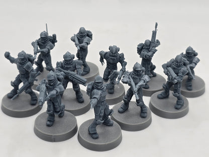 Kreverian Dragoon squad