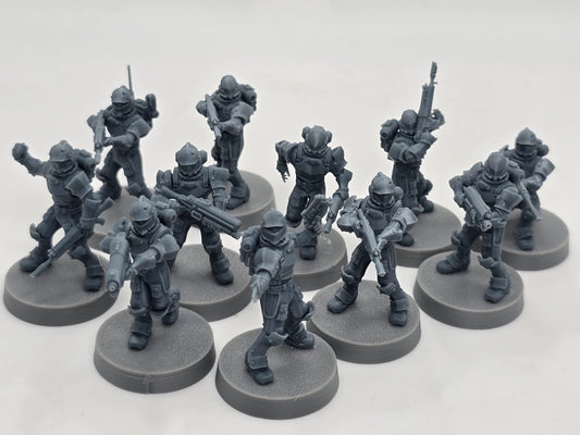 Kreverian Dragoon squad