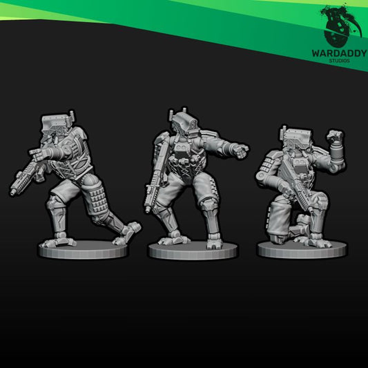 Combat Bots (+15mm scale)