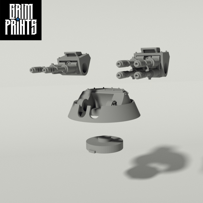 Grim AA turret kit