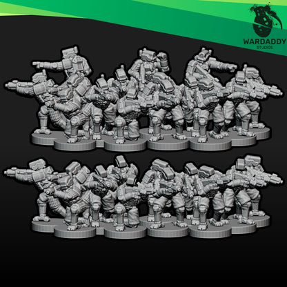 Combat Bots (+10mm scale)