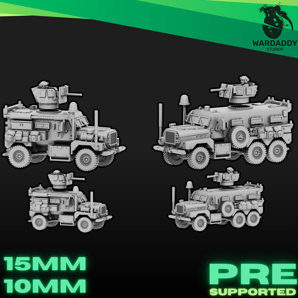 Cougar MRAP (+10mm scale)