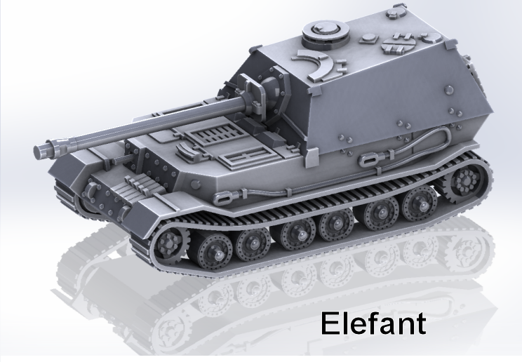 Elefant – 3D Miniature Vault