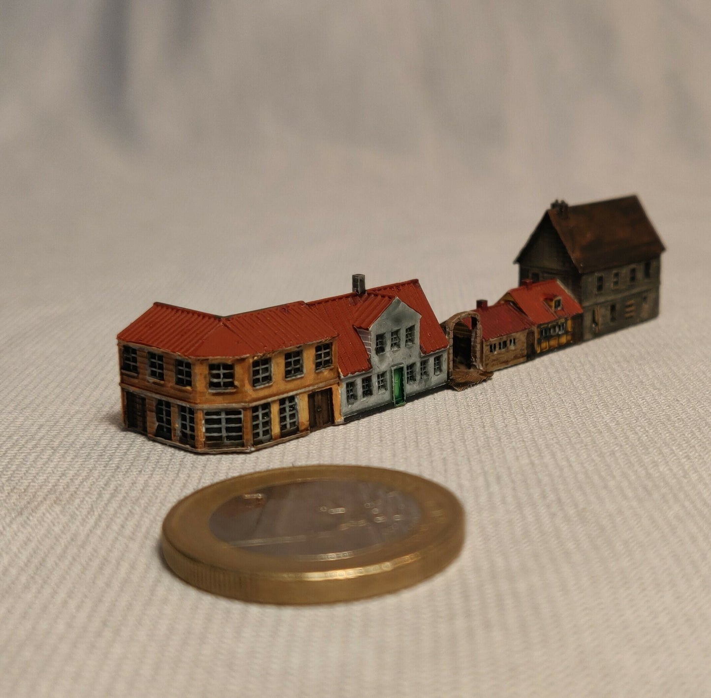 Row of small houses