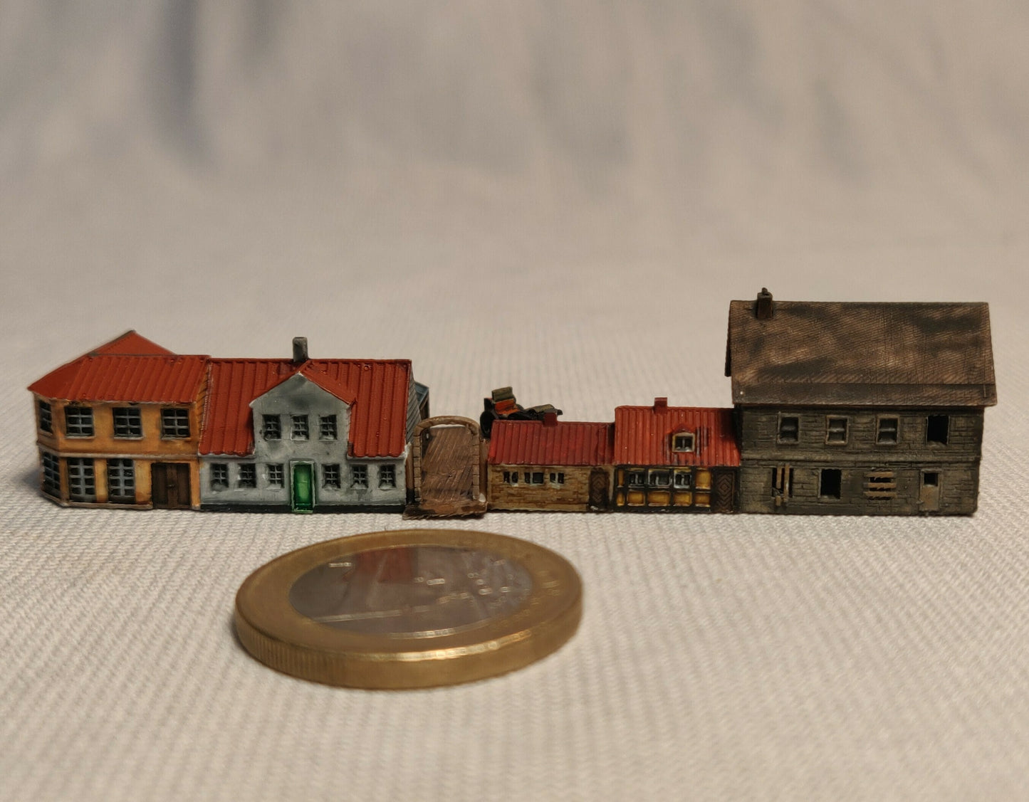 Row of small houses