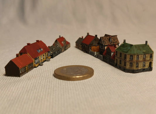 Row of small houses