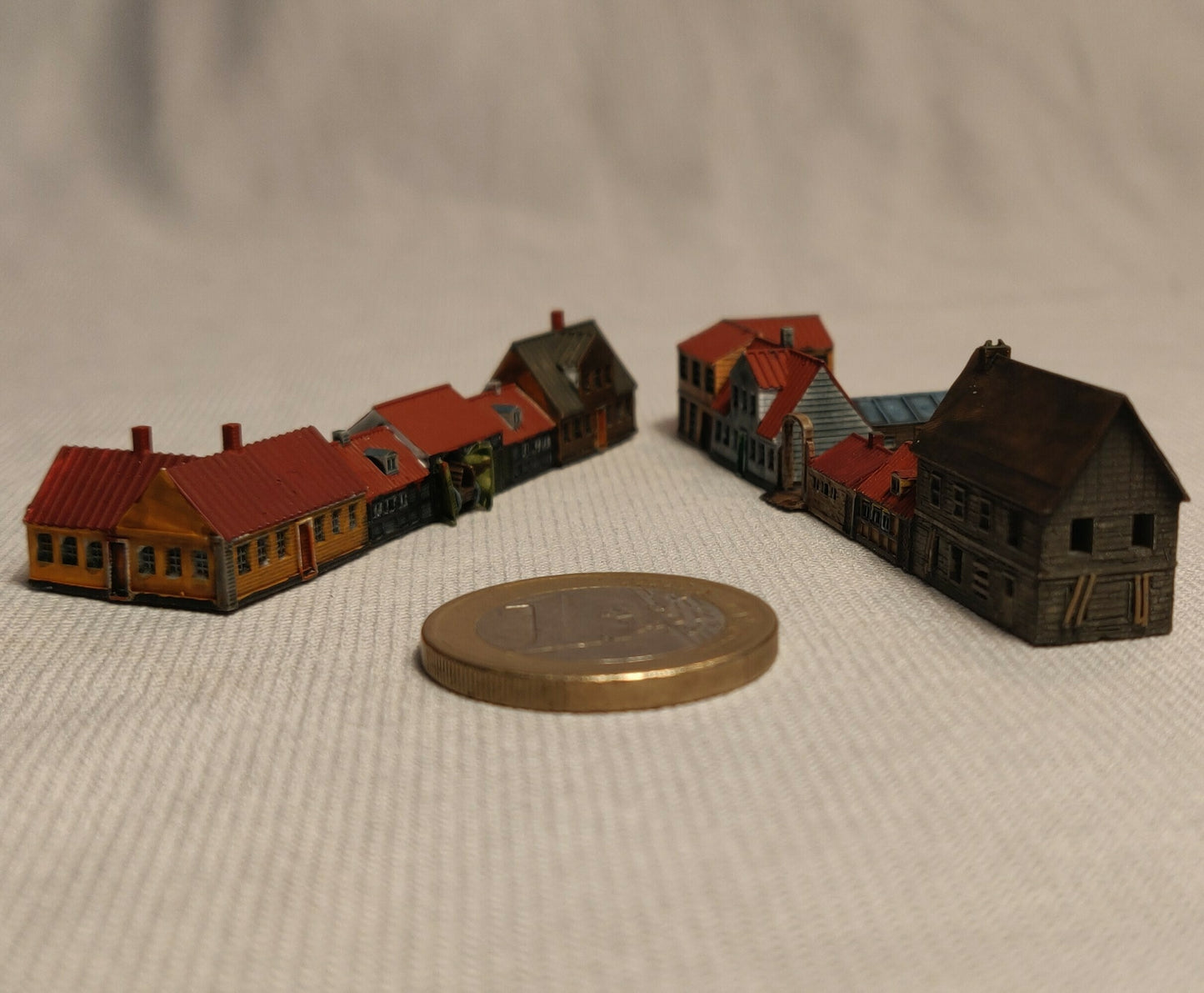 Row of small houses