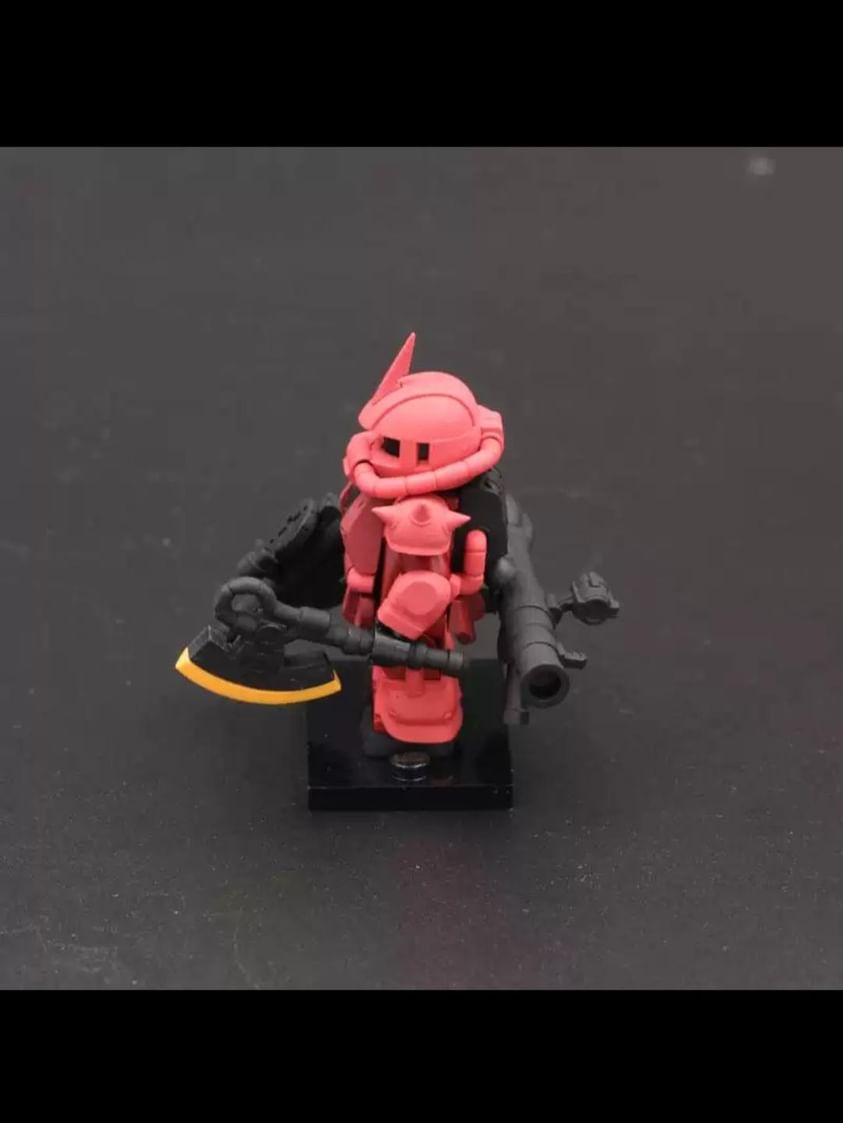 Lego custom Char Aznable's Red Comet Zaku II minifigure *PRE-ORDER*