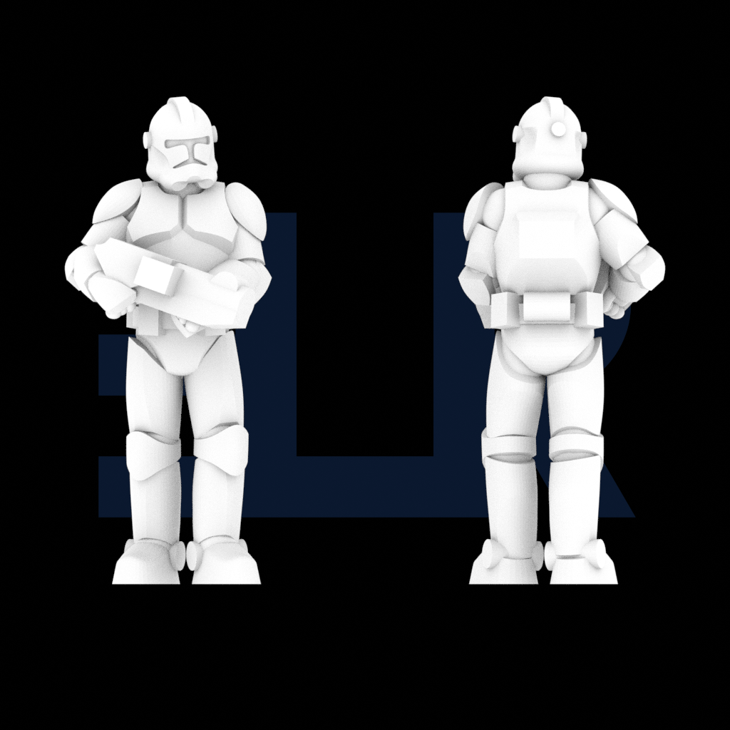 Custom Order 60 Phase 2 Clones from ELR minis