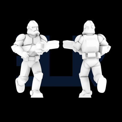 Custom Order 60 Phase 2 Clones from ELR minis