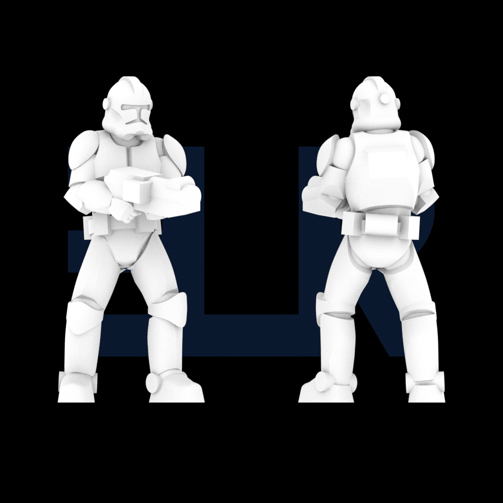 Custom Order 60 Phase 2 Clones from ELR minis