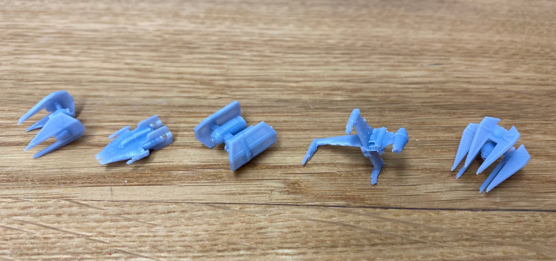 Star Wars Rebellion "WIDER FRONT LINES fan expansion" ship and troop set