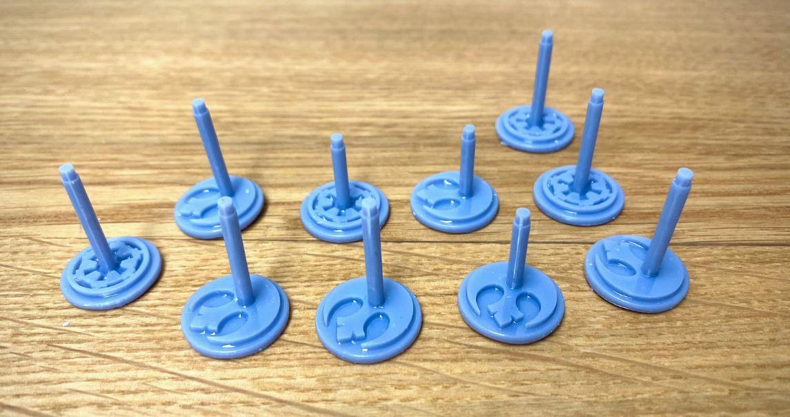 Star Wars Rebellion "WIDER FRONT LINES fan expansion" ship and troop set