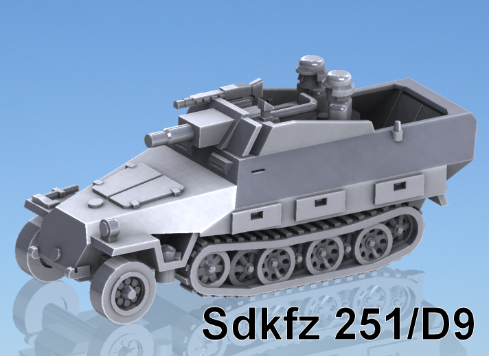 Sdkfz 251/D9 stummel 75mm L/24