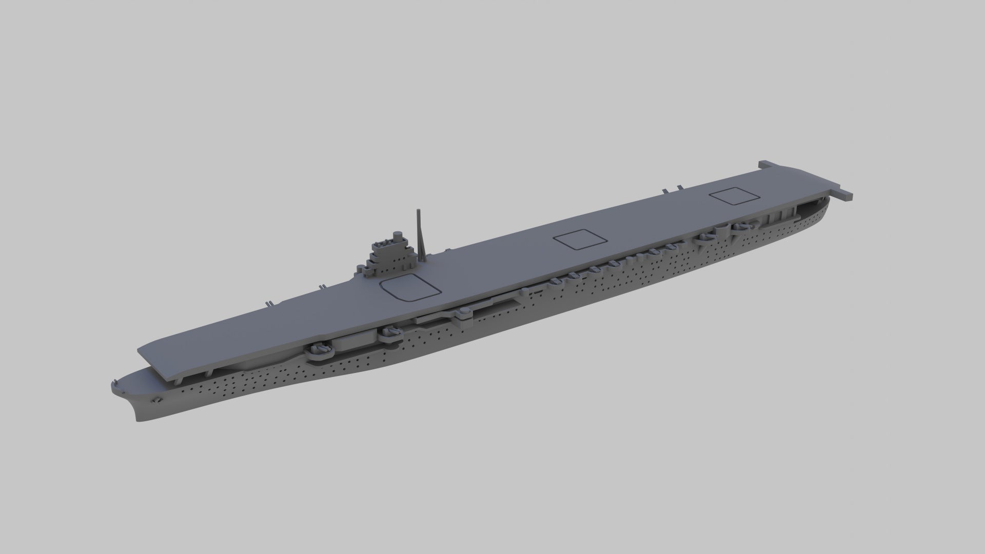 Shokaku class carrier – 3D Miniature Vault