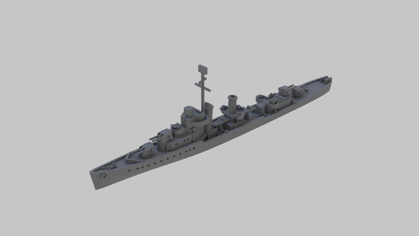 3x Porter class destroyer