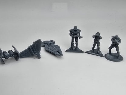 Rebellion "WIDER FRONT LINES fan expansion" ship and troop set