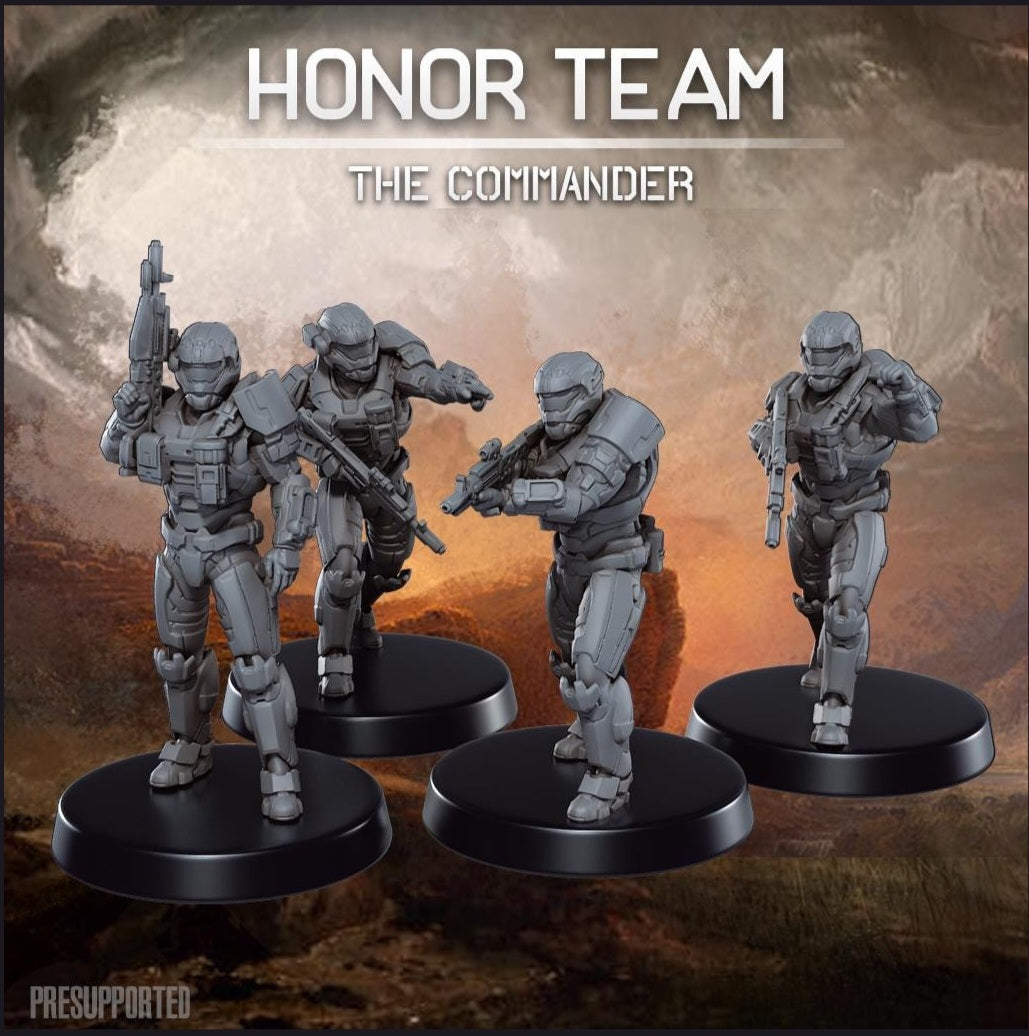 Honor Team: The Commander
