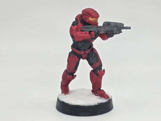 Lone Red Team Super soldier